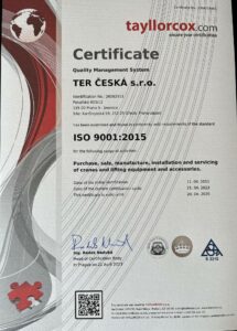 Certificate ISO 9001:2008